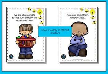 Behavior Posters ideal for classroom management.