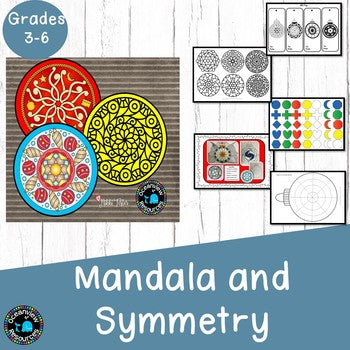 Symmetry and Concentric circles. Geometry- Mandalas