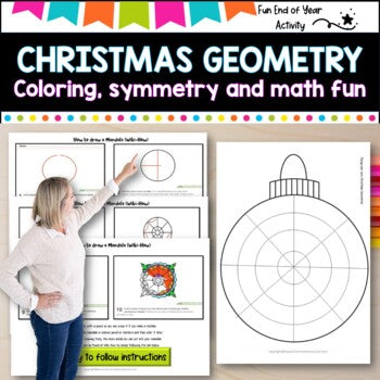 Symmetry and Concentric circles. Geometry- Mandalas