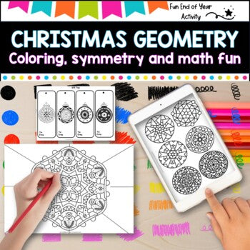 Symmetry and Concentric circles. Geometry- Mandalas