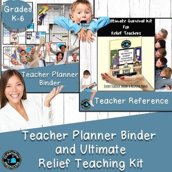 Teaching Handbook and Yearly Planner for Substitute teachers and Relief teachers