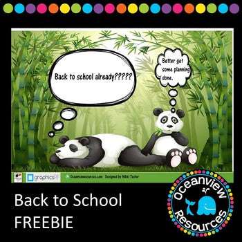 Back to School FREEBIE