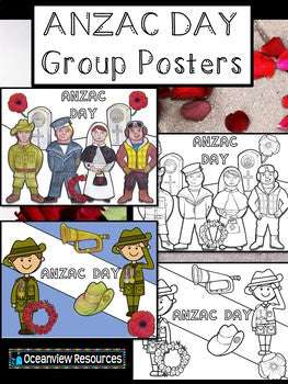 ANZAC Day activity -Collaborative Poster