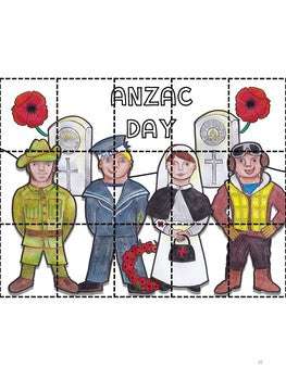 ANZAC Day activity -Collaborative Poster