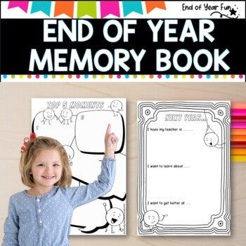 End of Year Memory Book