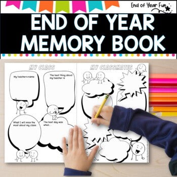 End of Year Memory Book