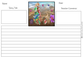 Narrative Writing Unit | Writing Activities | Fantasy Stories l 3D lapbook