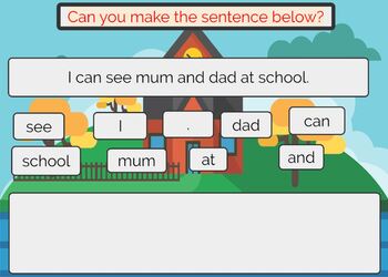 High Frequency Words and initial sounds.  Star Words Level 1 BOOM CARDS