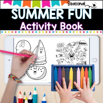 Summer Activity Fun Book
