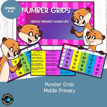 Number facts and number grid cards