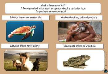 Visual Rhetoric For Animals Animal Pictures for Persuasive l Opinion Writing l Middle grades