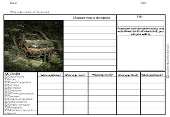 Inferencing writing for Literacy Centres