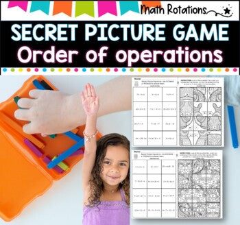 Secret Picture Tiles - Order of Operations