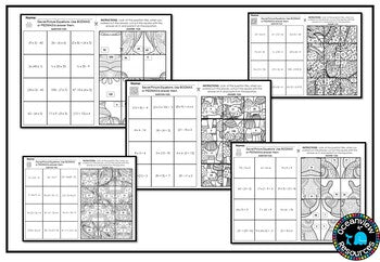 Secret Picture Tiles - Order of Operations