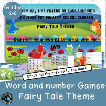 Boggle, Scattergories, what’s your word worth? Number of the day- fairy tales