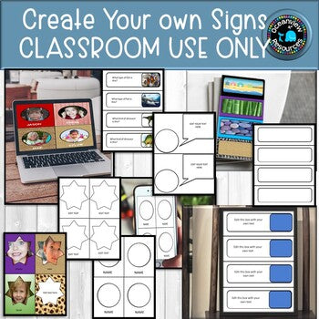 Design your own Classroom Labels and Signs