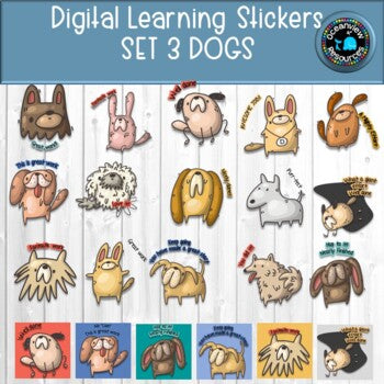 Distance Learning Stickers- Bundle of 5 Packs