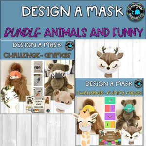 Mask Design Challenge- ANIMAL DESIGN AND FUNNY FACES