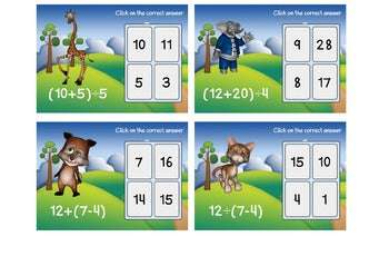 BOOM CARDS-Order of Operations Set 1