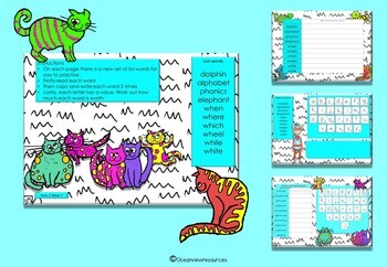 Spelling Pack for Term 3 Grade 1 -Suitable for Distance Learning