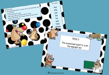 Spelling Pack for Term 1 Grade 1 - Suitable for Distance Learning