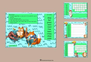 Spelling Pack for Term 4 Grade 1 - Suitable for Distance Learning