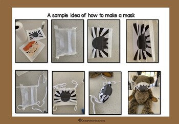 Mask Design Challenge- ANIMAL DESIGN AND FUNNY FACES