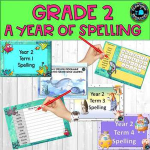 A YEAR OF SPELLING FOR GRADE 2