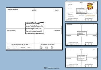 Math problems for Middle Primary-Powerpoint game and worksheets