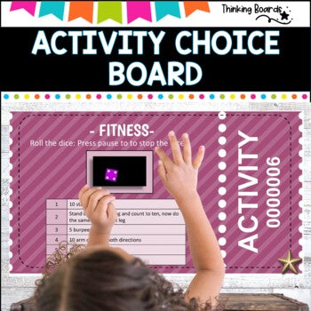 Choice board - ideal for Distance Learning