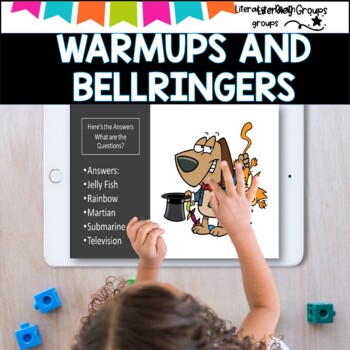 Warm ups l Brain Breaksl Fast finisherslBellringer- activity pack