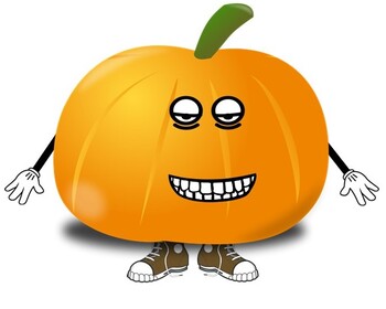 Pumpkin Faces - Cartoon Style