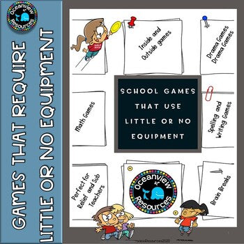 Easy Prep Fun games for Morning Meetings, Friday Fun or Brain Breaks