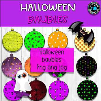 Clipart , Halloween Decorations - 15 designs