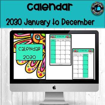 Calendar Bundle 2021-2030