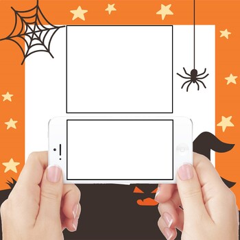 Halloween Laptop and iPad Mockups for Digital Resources