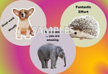 Digital Stickers- Animals