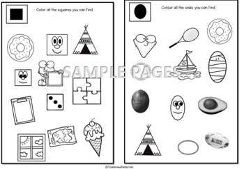 2D worksheets - UK and AUS/UK spelling SEESAW version.