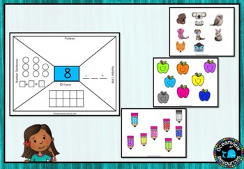 KID THINKBOARDS- a great tool for number representation Numbers 5-10