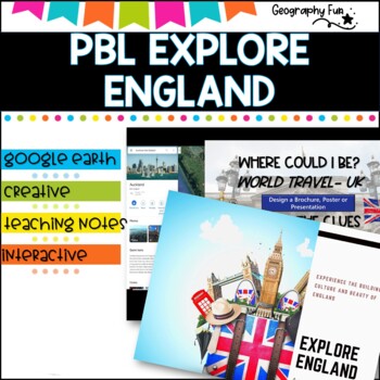 England Research Project- PBL / SUB PACK. individual learning