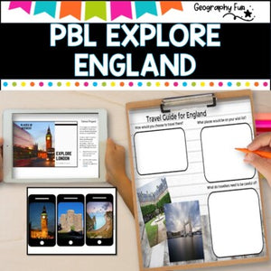 England Research Project- PBL / SUB PACK. individual learning