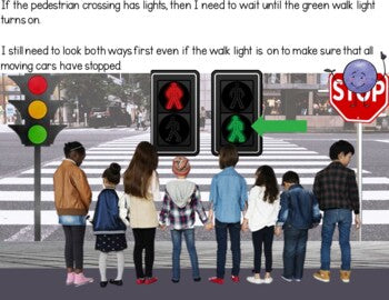 Social Story-CROSSING THE ROAD SAFELY