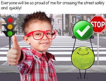 Social Story-CROSSING THE ROAD SAFELY