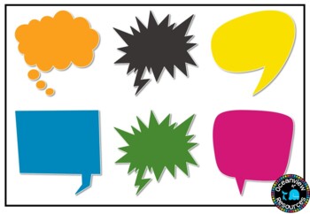 SPEECH BUBBLES CLIPART