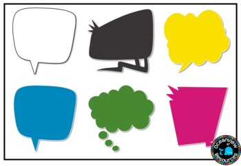 SPEECH BUBBLES CLIPART