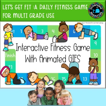 Interactive Fitness Powerpoint Game- Have fun, and get fit