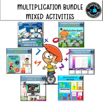 Multiplication Bundle of Resources 6 products