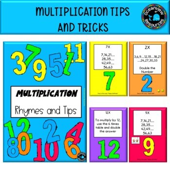 Multiplication Bundle of Resources 6 products