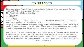 Interactive Ten Frame PowerPoint ideal for digital learning