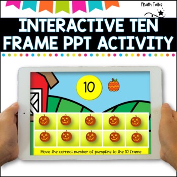 Interactive Ten Frame PowerPoint ideal for digital learning